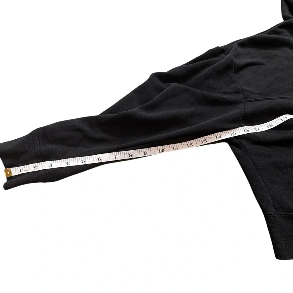 Nike Woman’s Sportswear Rally Metallic Clash Cropped Hoodie Black Size Medium
